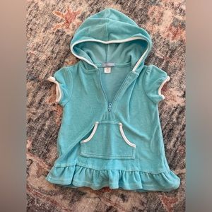 Lands End Terry material cover up 3-6 months